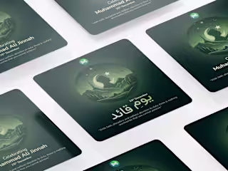 Quaid Day 2024 | Social Media Design :: Behance