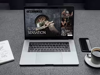 Awesome Website For Sushi
