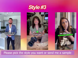 I will edit instagram reels or tiktok videos with engaging subt…