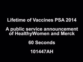 Public Service Announcement: Lifetime of Vaccines