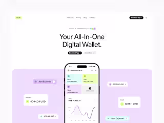 Vaulti | Wallet App Framer Website