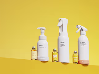 Product Visualization for NeatClean Foaming Dish Spray