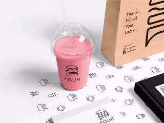 Four Burger-Visual Identity