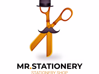 Mr. Stationery Logo Design on Behance