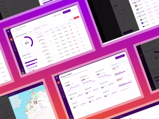 RetailScan - UI design for a POS tracking software. 