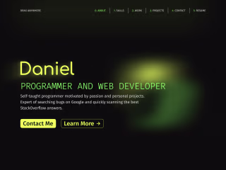 Daniel Website Redesign