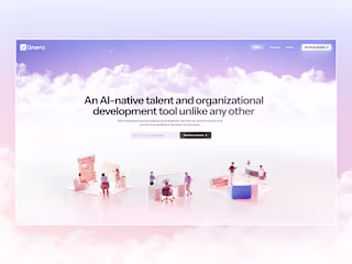 Linero AI (3d Webflow Website)