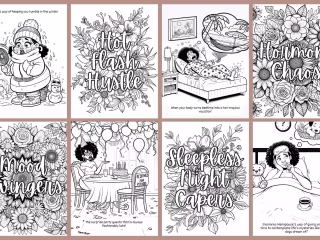 Coloring Book for Menopause
