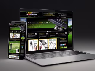 MACRO GOLF | 2006 Expression Engine CMS, E-commerce, Web Design