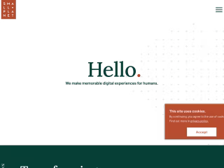 Small Planet | Digital Agency | Design and Technology
