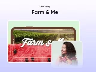 Farm & Me Shopify Store, Branding & Content Writing
