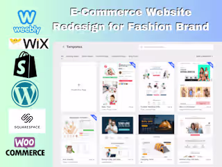 E-Commerce Website Redesign for Fashion Brand