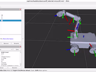 ROS 2 Mobile Manipulator Development