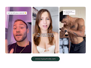 Direct-response ad creative for tryjoymode