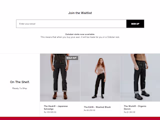 Shopify Website that reflects quality and heritage