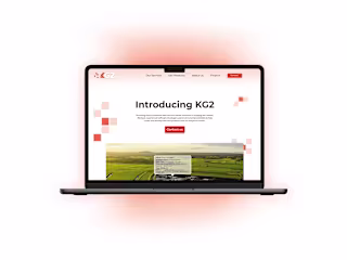 KG2 website design