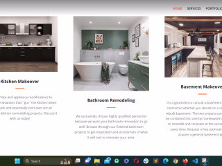 Construction and Renovation Business Wordpress Web Development