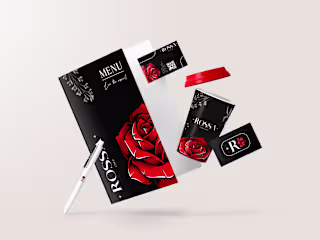 ROSSA Café & Bar - Visual Brand Identity