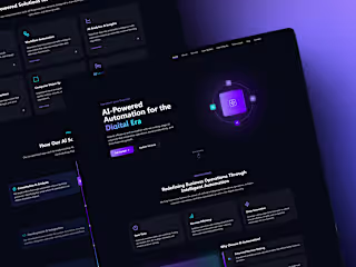 AI-Powered Automation Agency Website