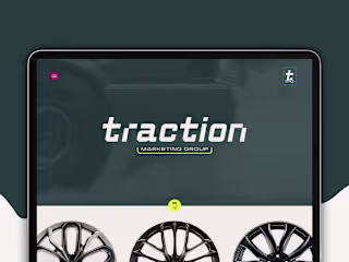 UX UI & Website Design for Traction Marketing Group
