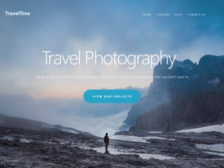 Photography Agency Web Design