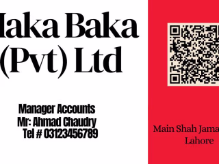 Business Cards for my client