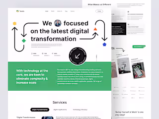 Techin - Landing Page