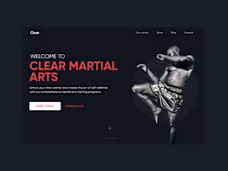 Clear Martial Arts | Professional Training 