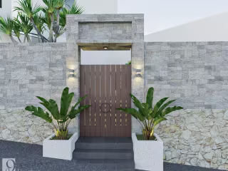 Private Villa Garden at Malino, South Sulawesi
