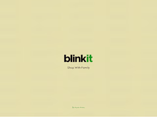 Blinkit - Shop with Family :: Behance