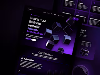SELR AI Website Design & Development in Framer