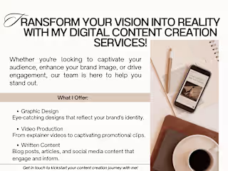 Content creation for social media post
