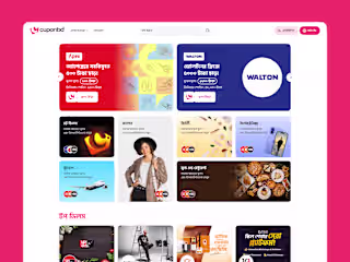 Cuponbd | Web App Design