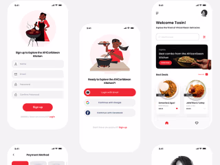 Food Delivery App - A UX/UI case study on Behance
