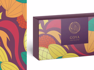 Goya Chocolatier Brand Design :: Behance