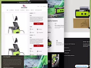 Landing page built on Replo