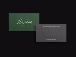 Art direction and design of the cosmetic brand identity