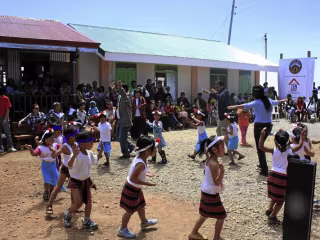 Building a school up in the clouds