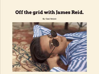 Sunnies Studios | James Reid Campaign