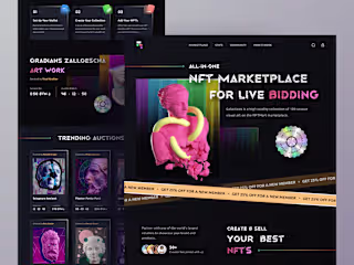 NFT Landing Page