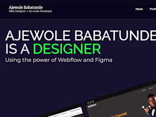 BABTUNDE PORTFOLIO WEBISTE 