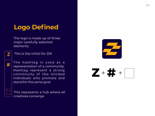 ZIK CREATIVE HUB BRAND IDENTITY