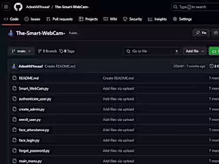 GitHub - AdeelAliYousaf/The-Smart-WebCam