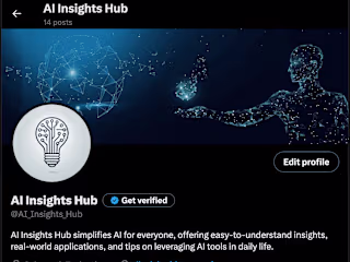 Twitter Account for AI Insights Blog