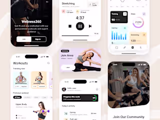 Wellness360 – Mobile Fitness App