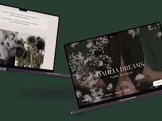 Floral Shop - Website Design