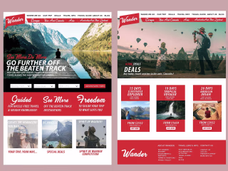 Landing Pages & Digital Design