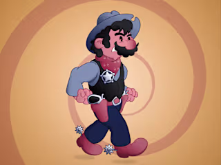 Animated Daily Doodle - "Sheriff"