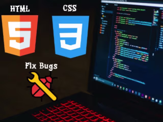 I will edit html, css and bootstrap code