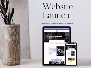 Wix Website Design for Auto Service Company